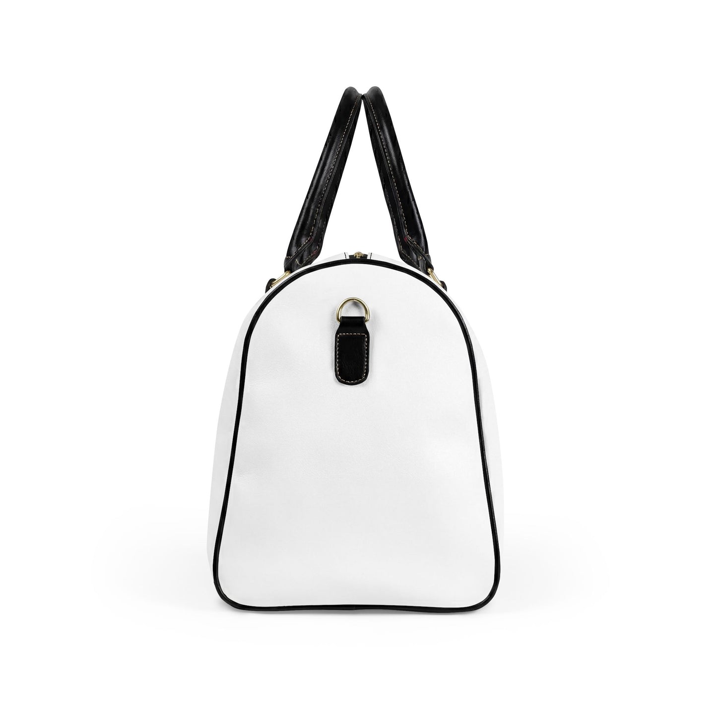 Faux Leather Travel Bag
