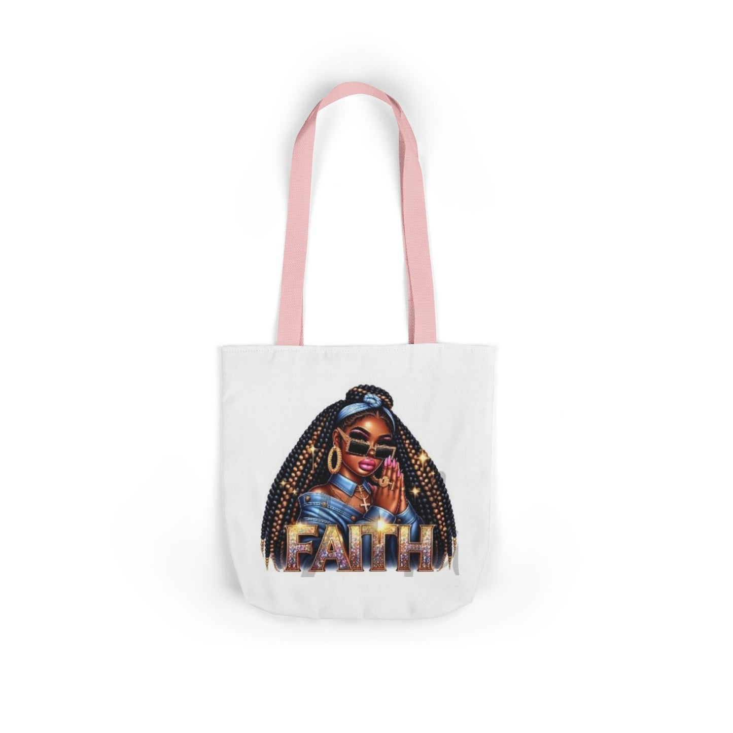 Canvas Tote Bag, 5-Color Straps