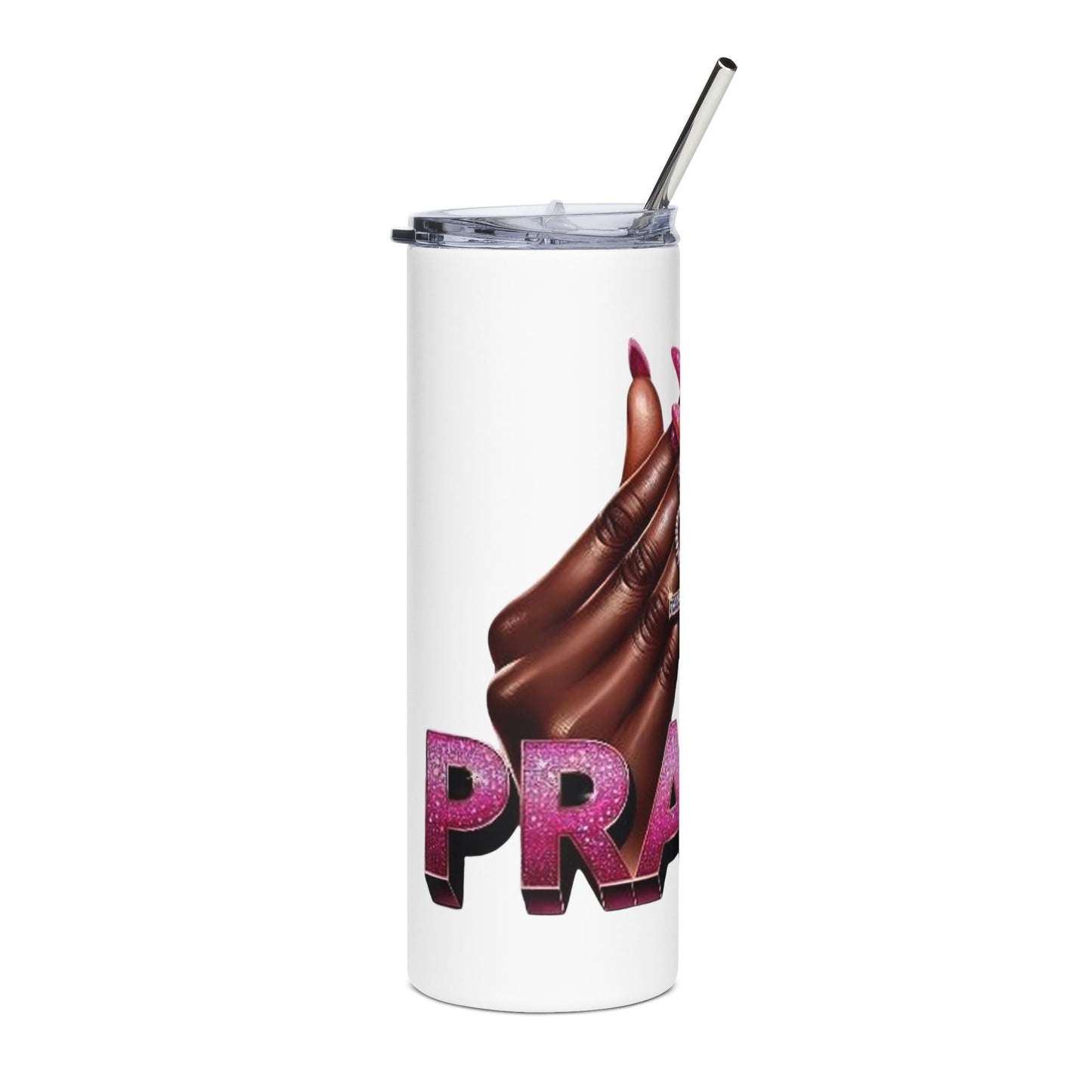 Prayers Hands Stainless Steel Tumbler, 20oz