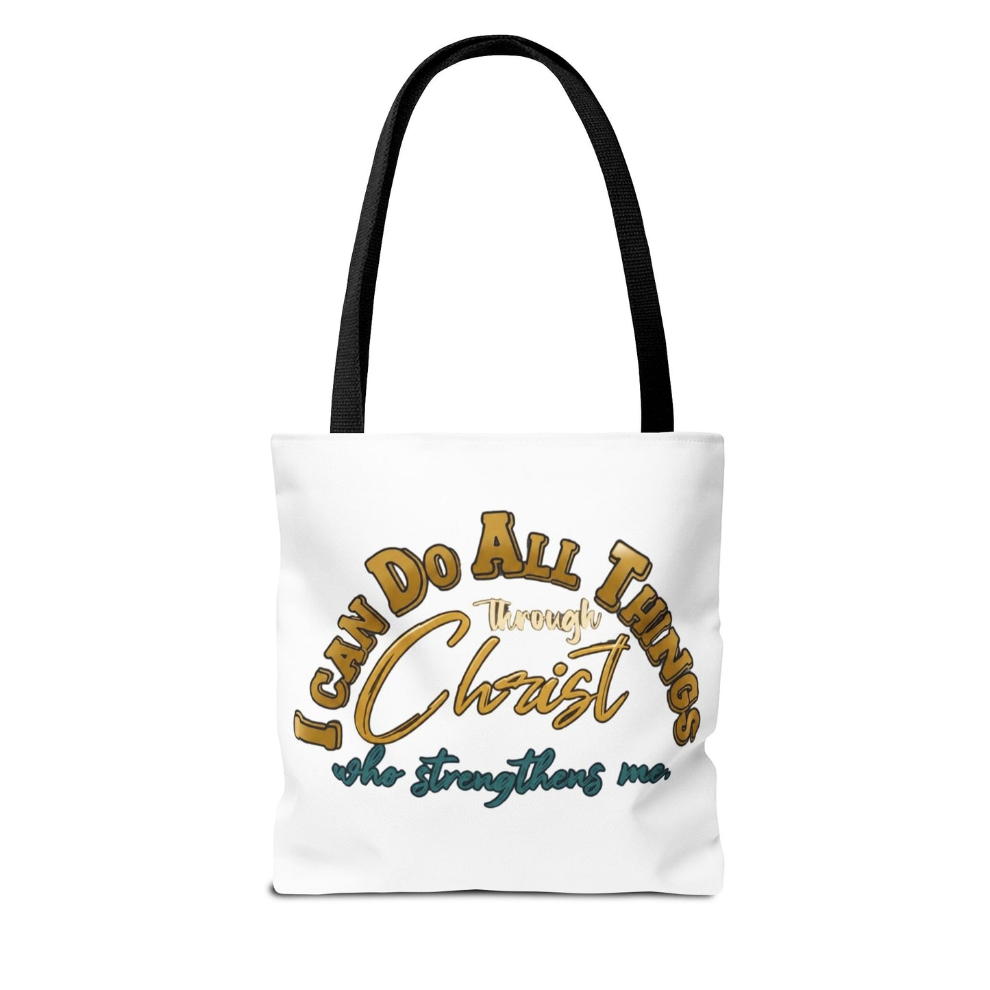 Tote Bag I can do all things through Christ that strengthen me
