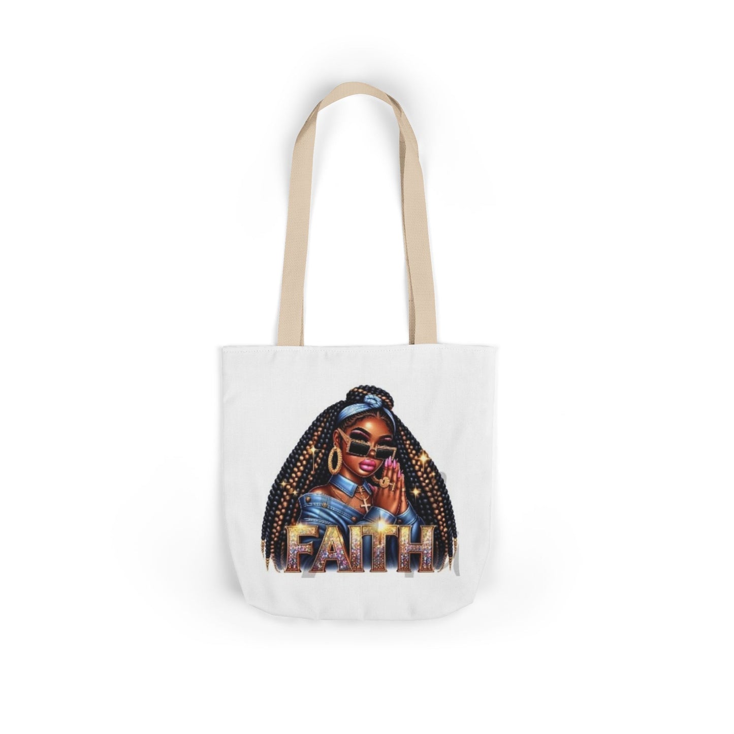Canvas Tote Bag, 5-Color Straps