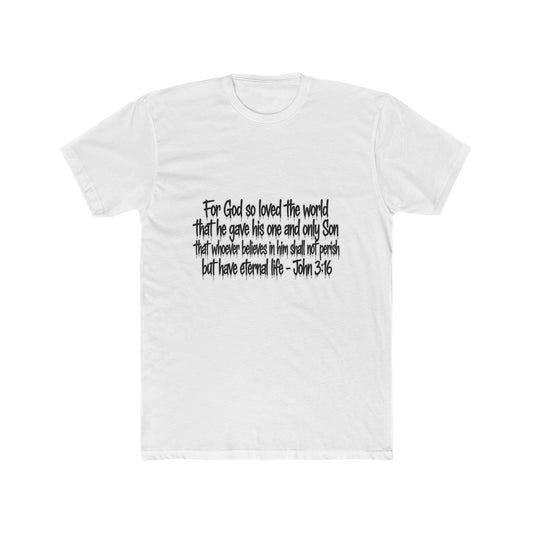 Unisex Cotton Crew Tee