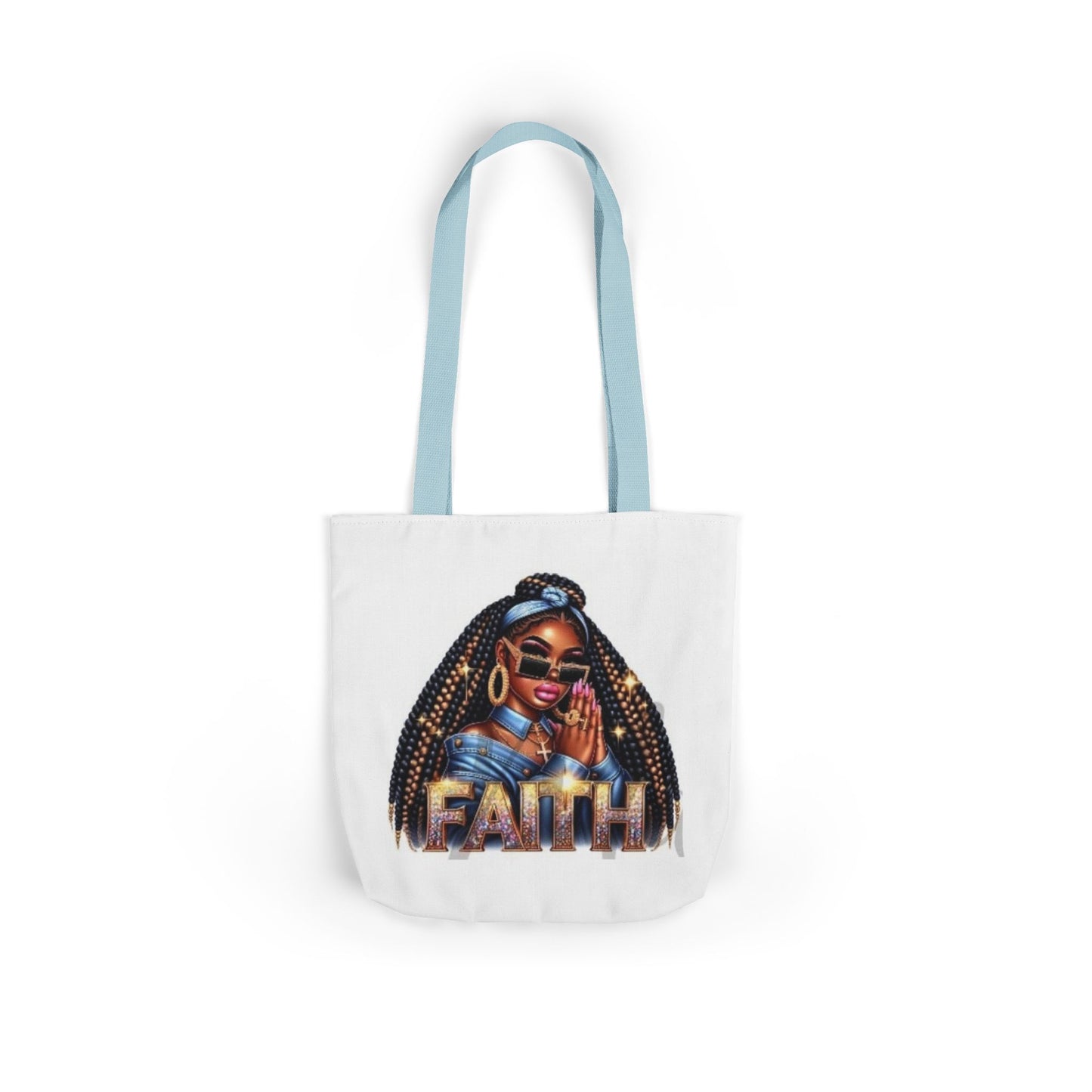 Canvas Tote Bag, 5-Color Straps