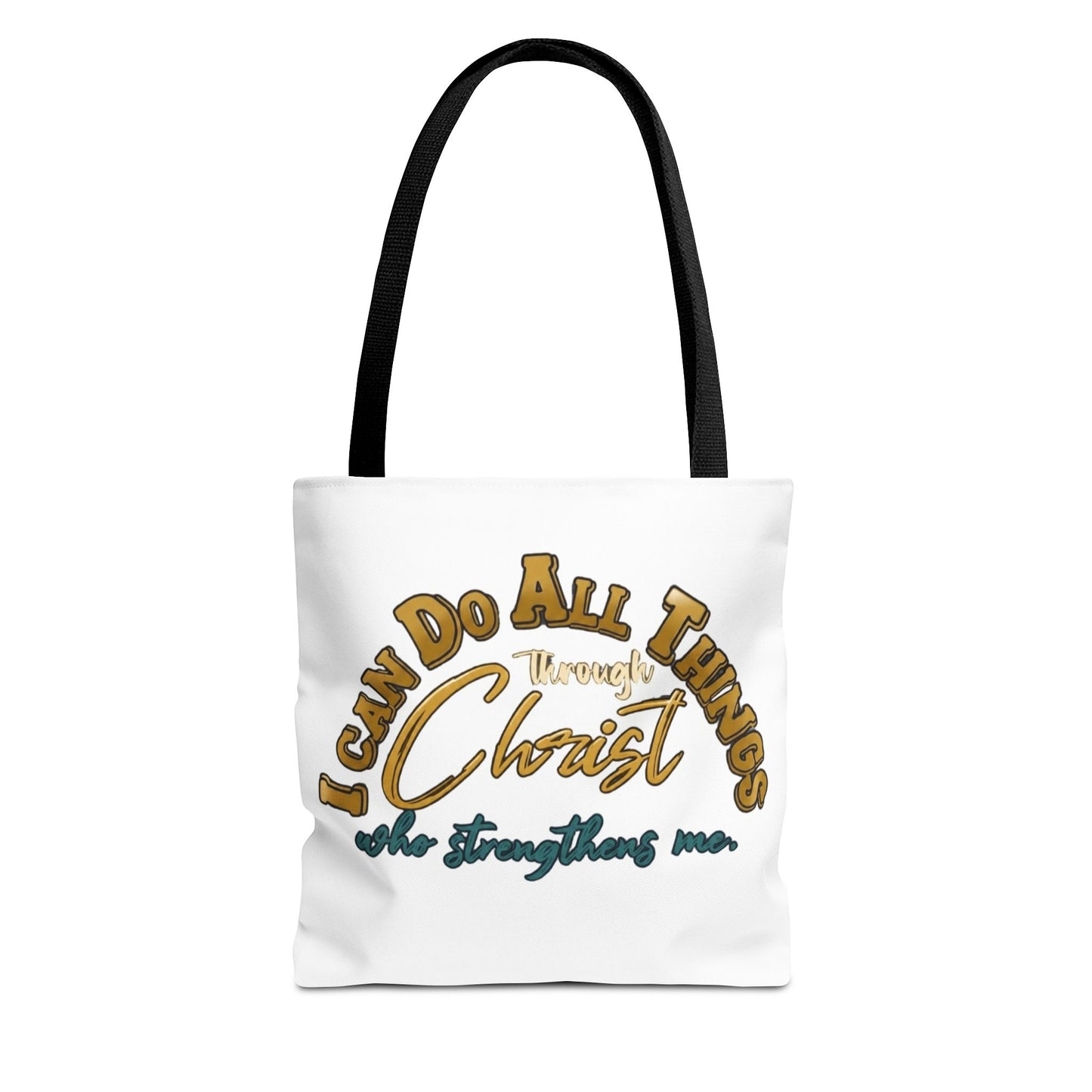 Tote Bag I can do all things through Christ that strengthen me