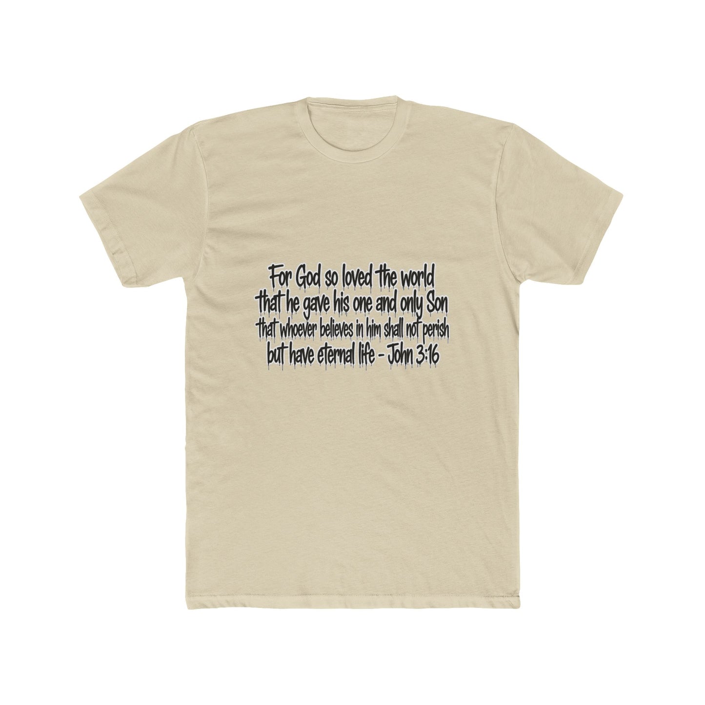 Unisex Cotton Crew Tee
