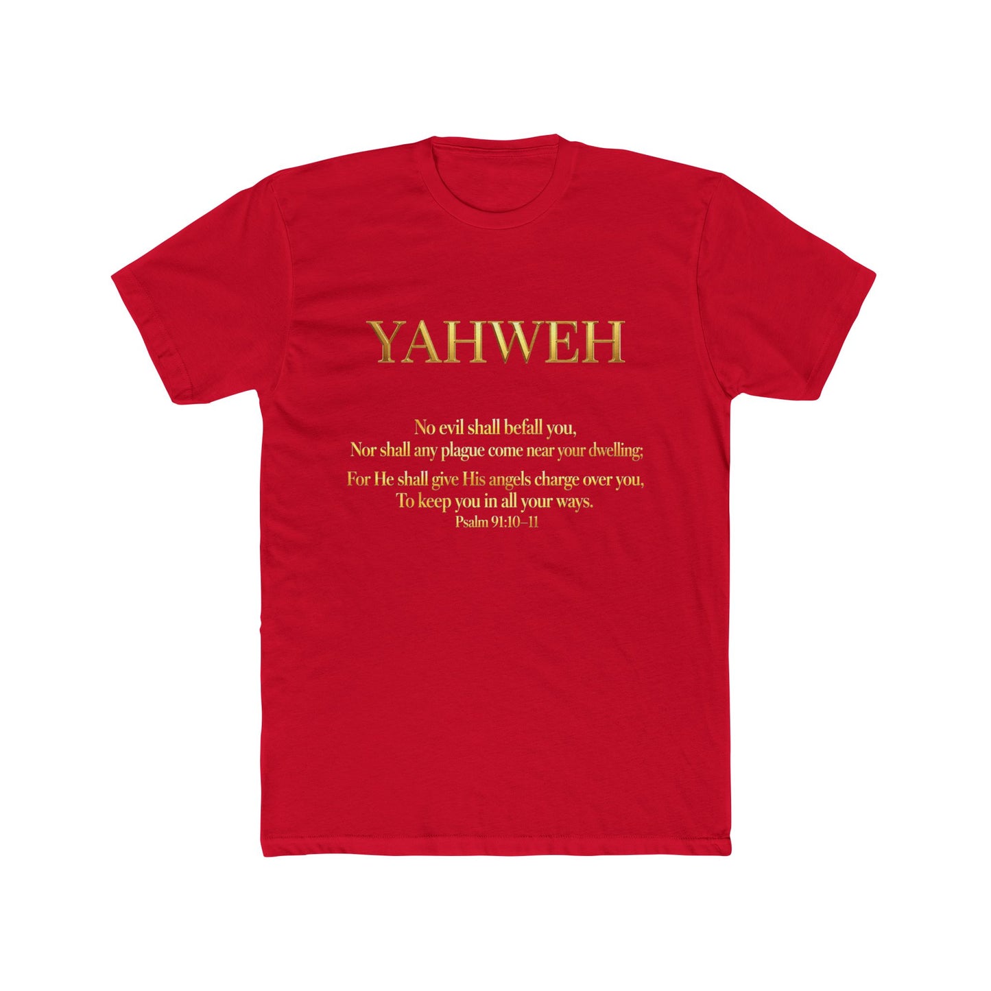 Unisex Cotton Crew Tee