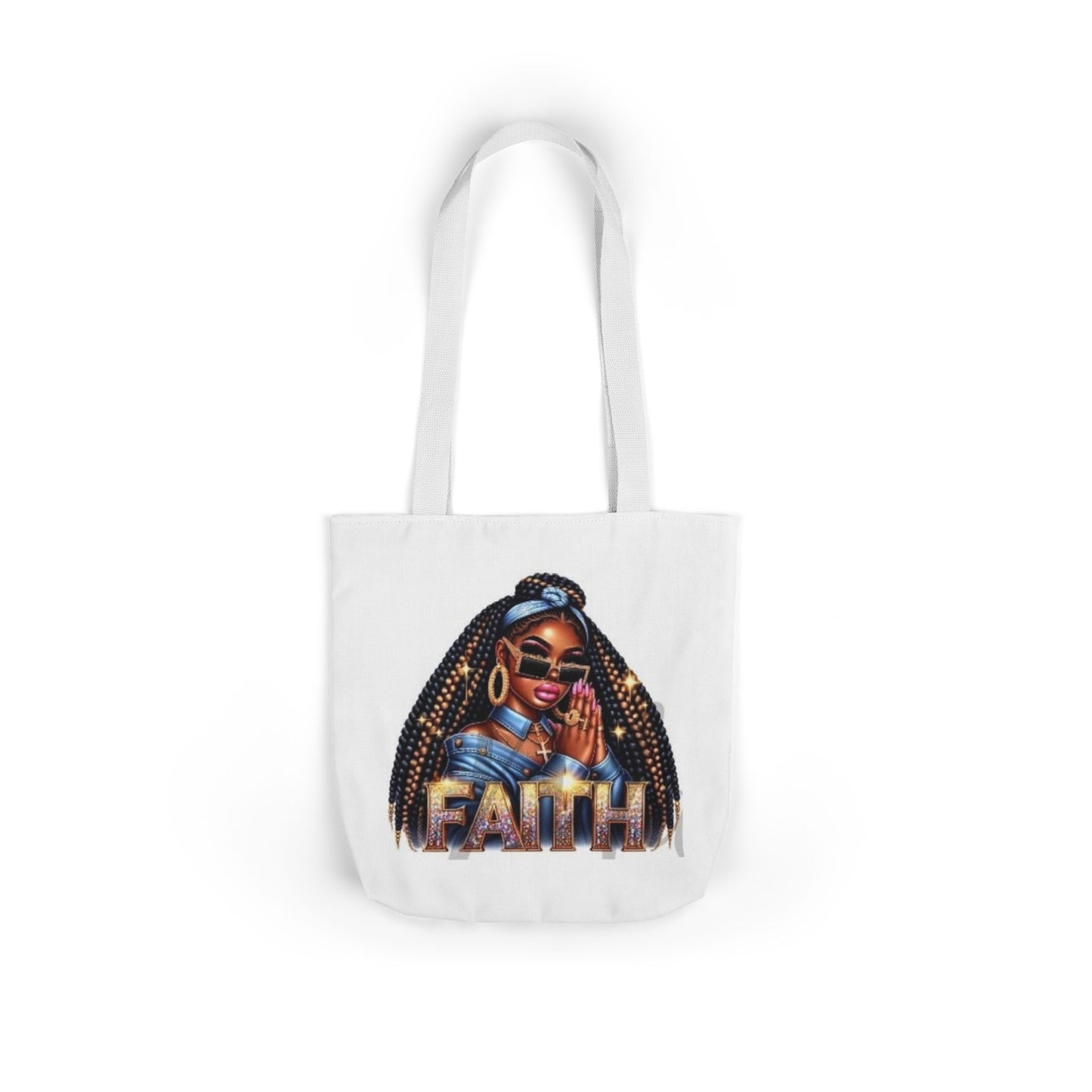 Canvas Tote Bag, 5-Color Straps