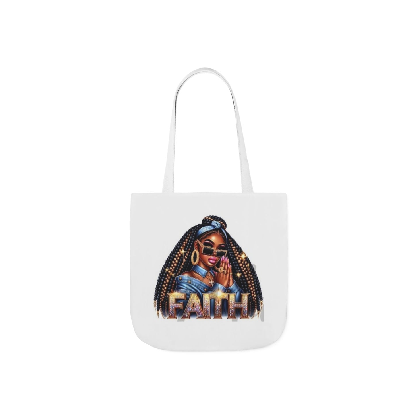 Canvas Tote Bag, 5-Color Straps